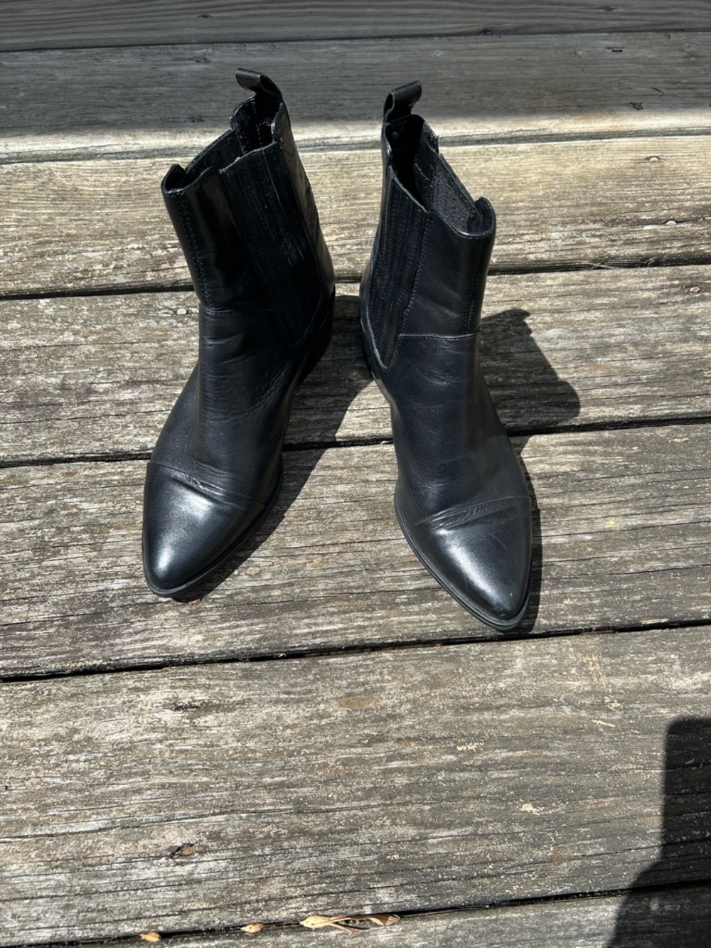 Vagabond Maria Pointed Toe Chelsea Ankle Boots Black 37/7 - Picture 5 of 13